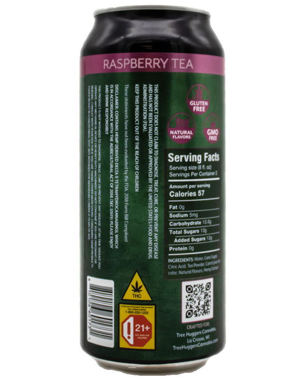 Cannabis Craft Tea 4 Pack – Raspberry 10mg