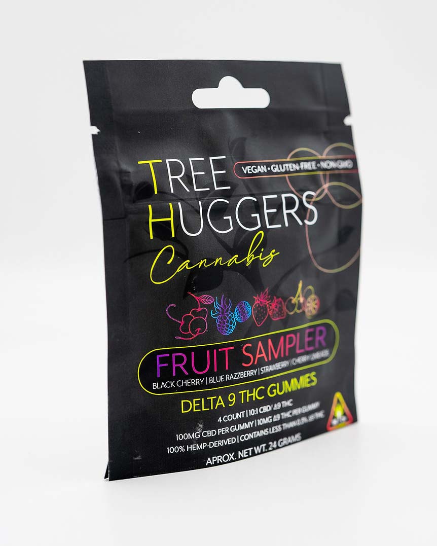 Delta 9 THC Gummy - Fruit Sampler Pack - 4 Pack