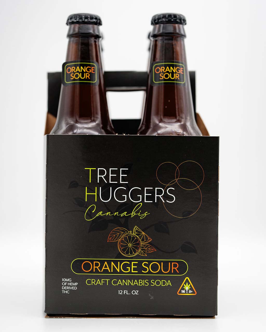 Craft Cannabis Soda 4 Pack – Orange Sour 10mg