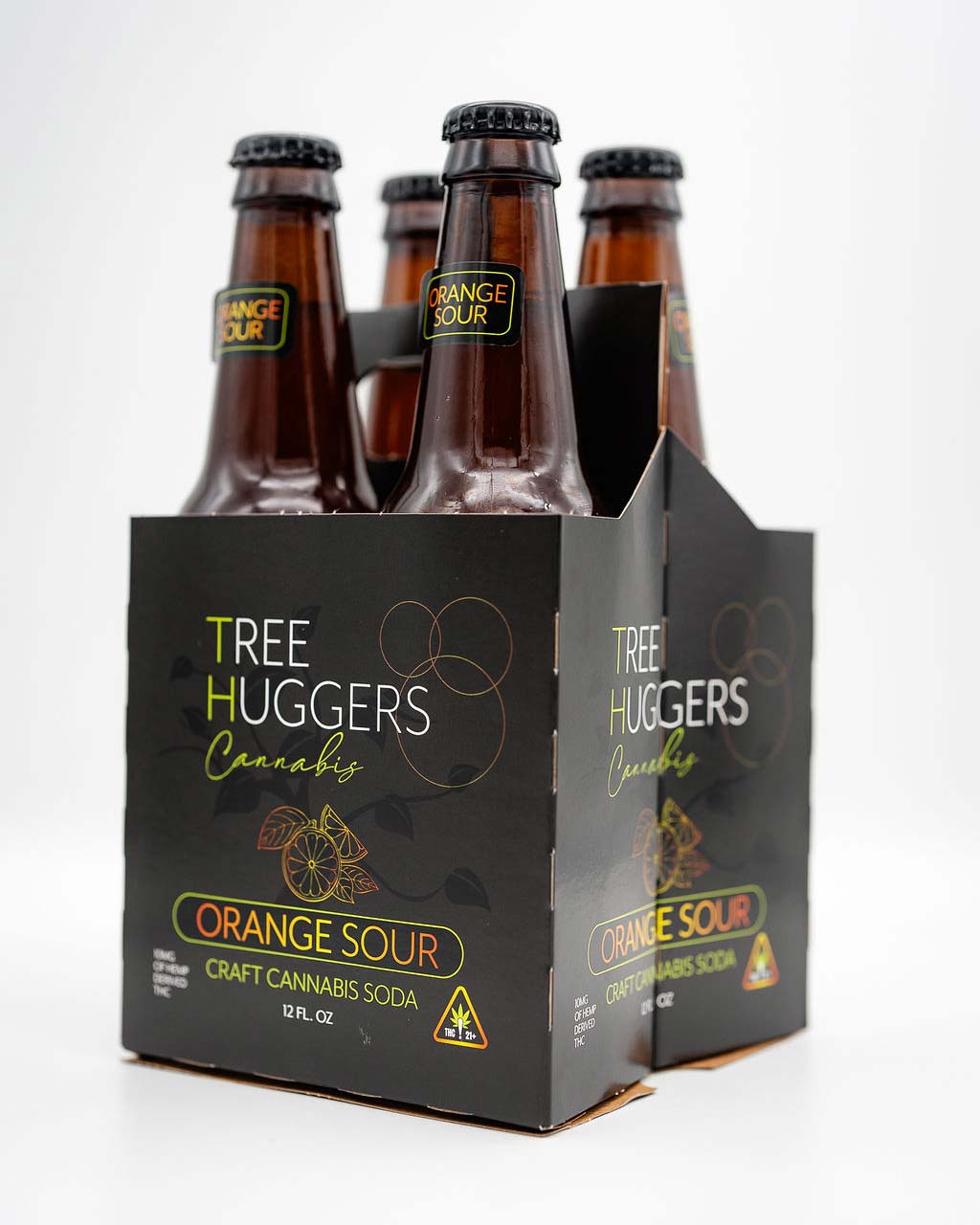 Craft Cannabis Soda 4 Pack – Orange Sour 10mg