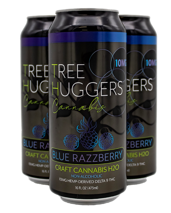 Blue Razzberry Cart Craft Cannabis H2O 4 Pack – Blue Razzberry 10mg – Tree Huggers Cannabis