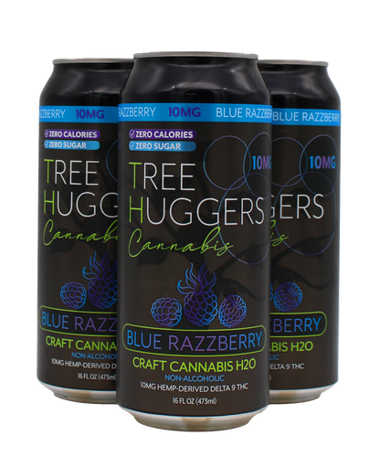 Craft Cannabis H2O 4 Pack – Blue Razzberry 10mg
