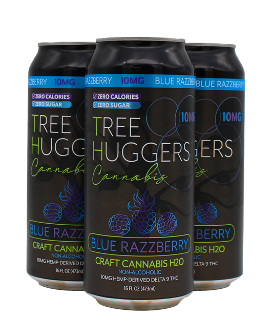 Craft Cannabis H2O 4 Pack – Blue Razzberry 10mg