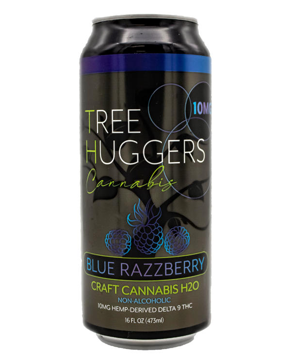 Craft Cannabis H2O 4 Pack – Blue Razzberry 10mg – Tree Huggers Cannabis