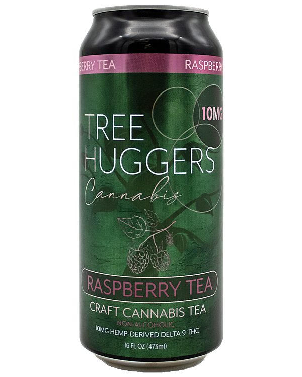 Cannabis Craft Tea 4 Pack – Raspberry 10mg – Tree Huggers Cannabis